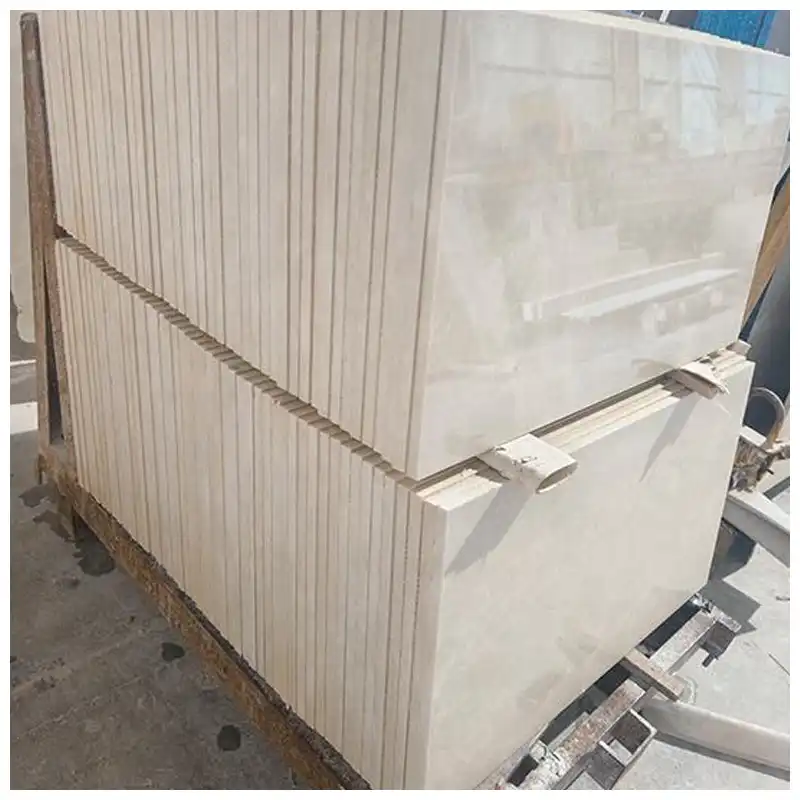 Burdur Beige Marble Polished Tiles