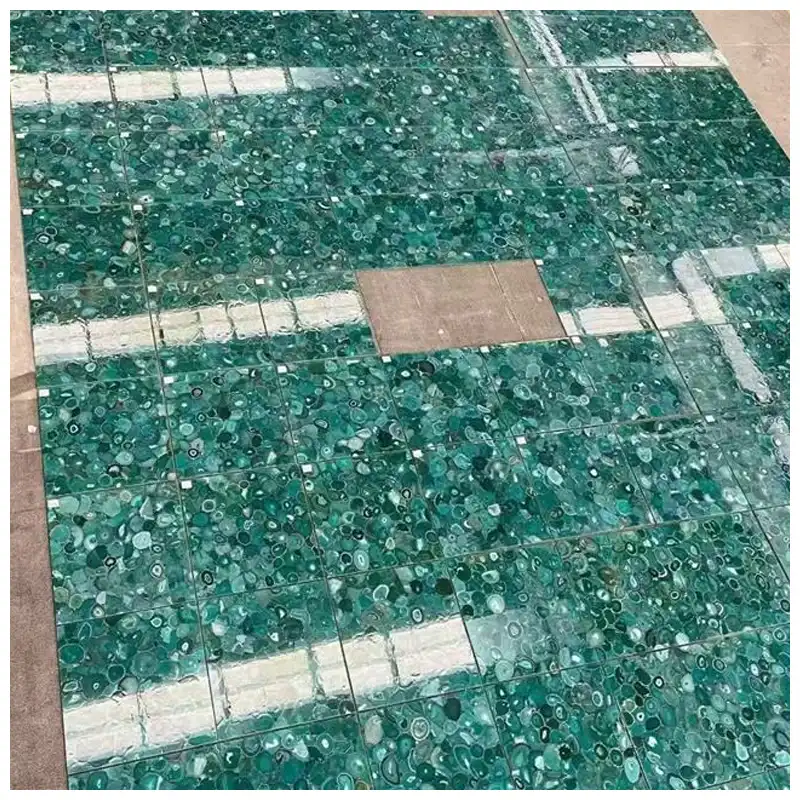 Green Agate Tile