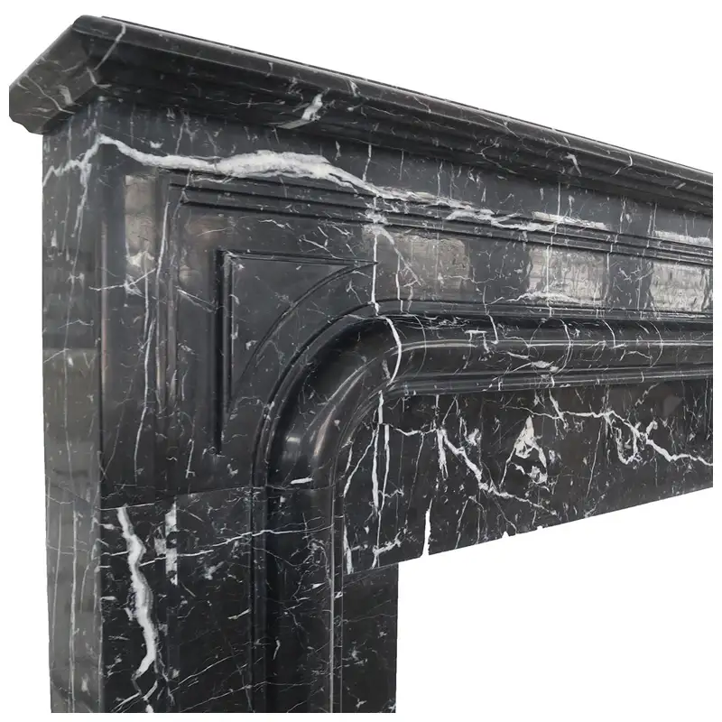 Nero Marquina Marble Fireplaces