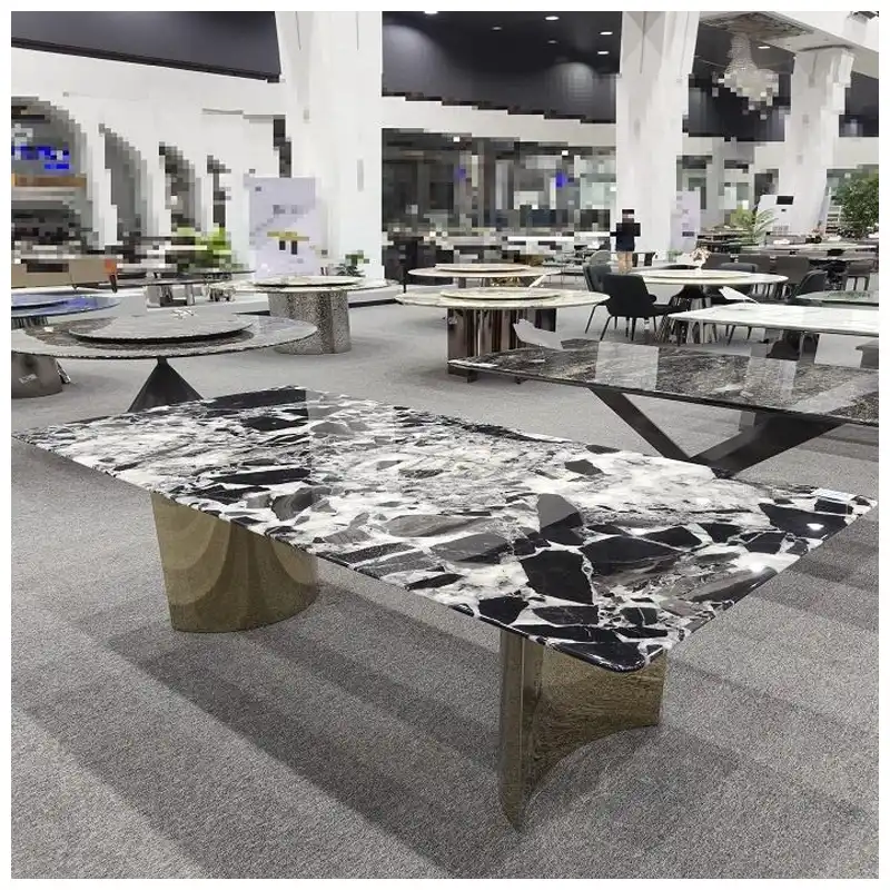Patagonia Black Quartzite Dining Tables