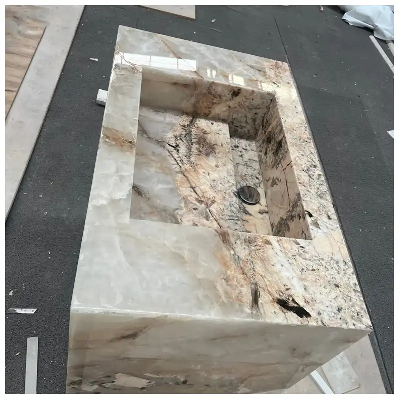 Patagonia Quartzite Floor Standing Cabinet Vanity