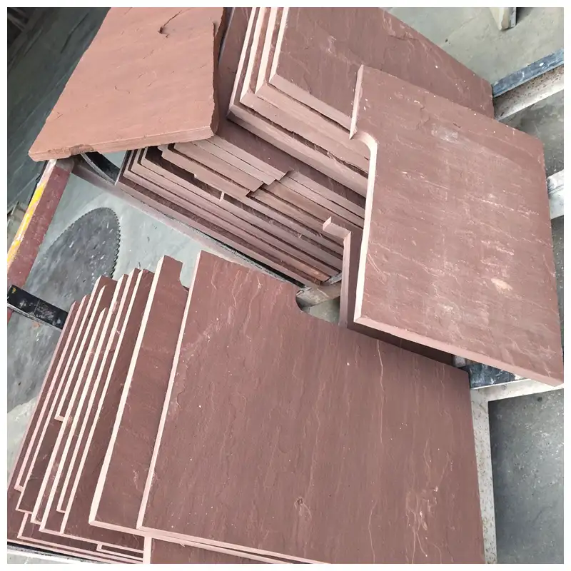 Red Sandstone Wall Cladding Tiles