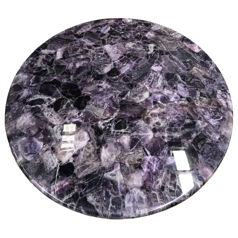 Amethyst Gemstone Tables