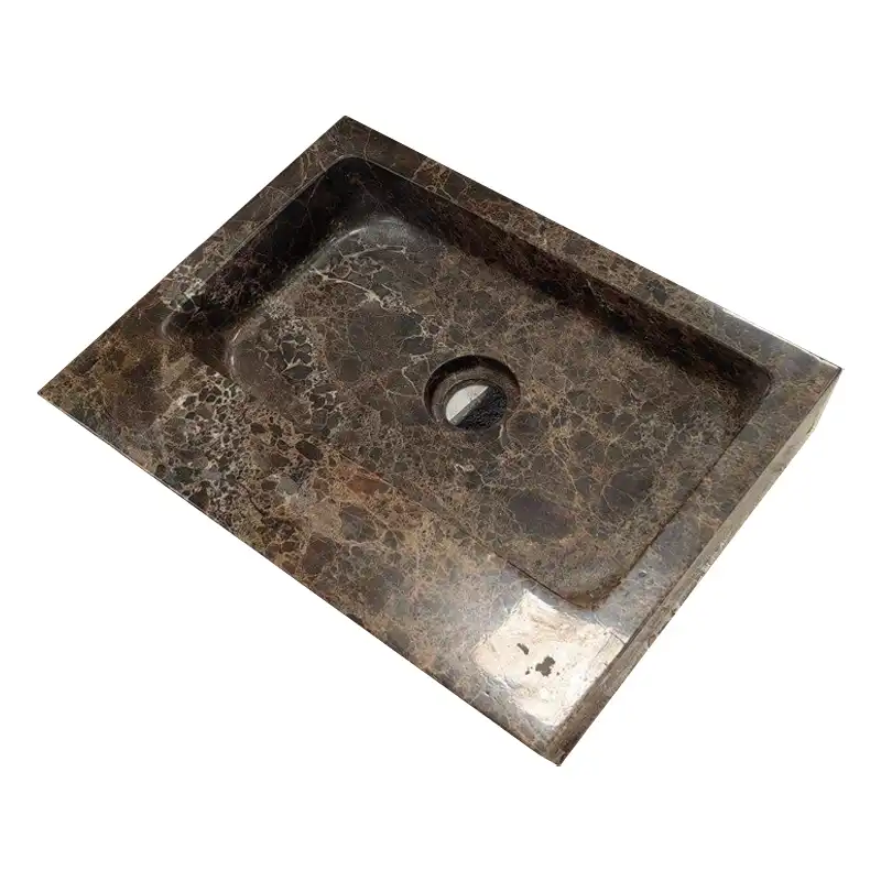 Dark Emperador Marble Sinks