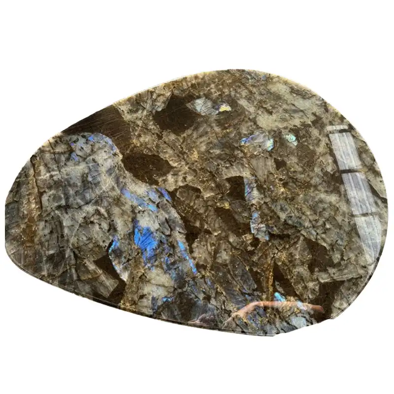 Lemurian Blue Granite Oval Tables