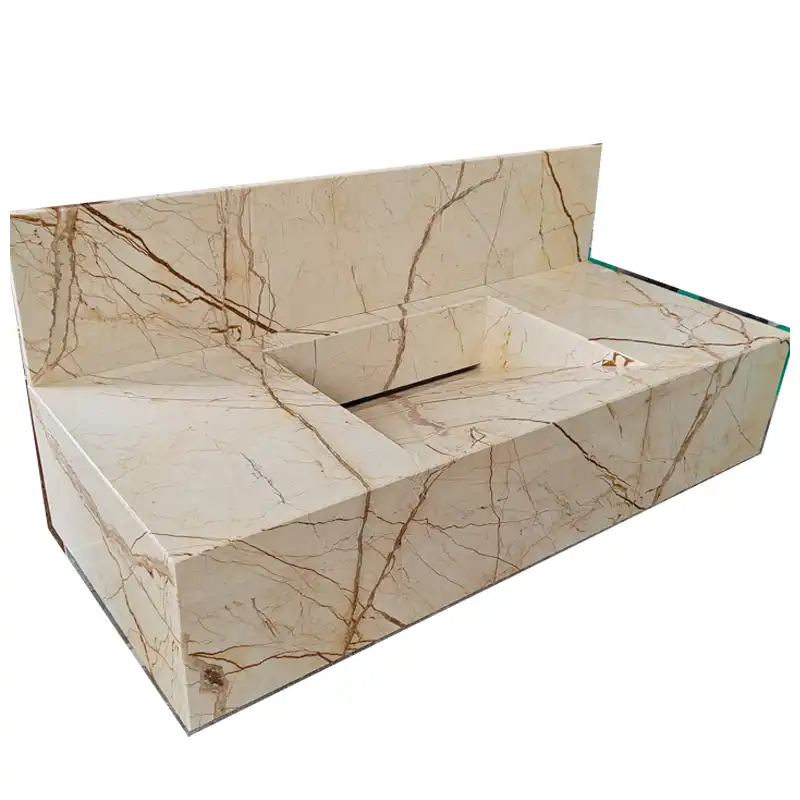 Sofitel Gold Marble Integrated Sinks
