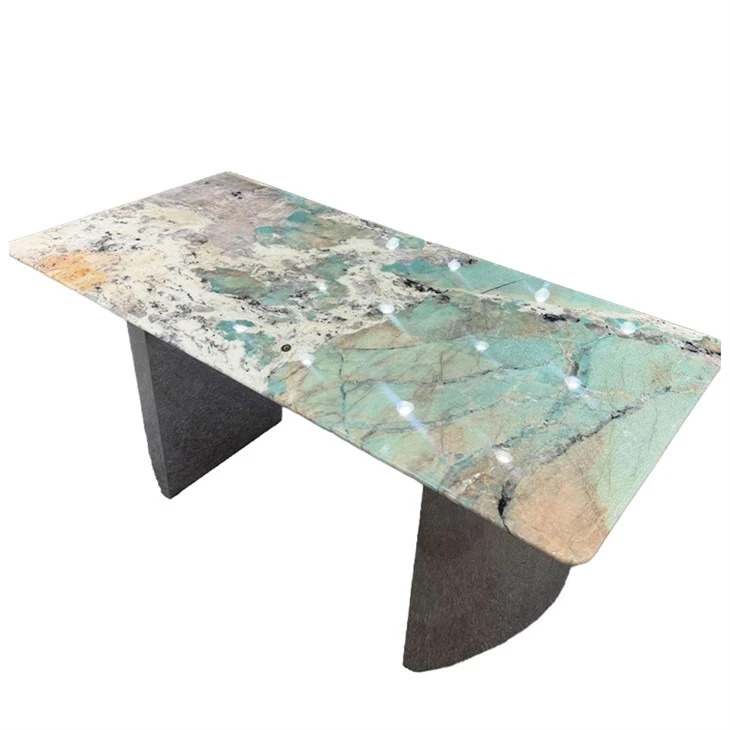 Amazonite Turquoise Quartzite Tables