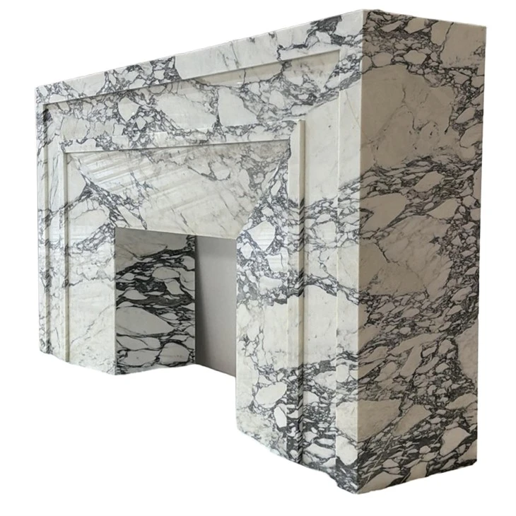 Arabescato Marble Fireplaces
