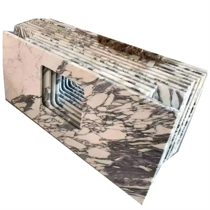 Calacatta Viola Marble Vanity Tops