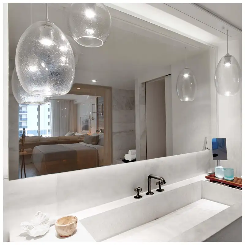 Hotel Bathroom Vanity Mock-Up Approval Before Multi-Room Production