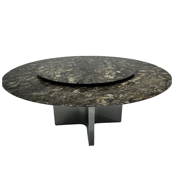 Metalicus Granite Round Tables