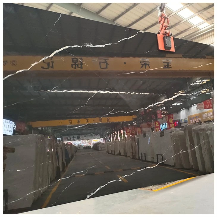 Nero Marquina Porcelain Slab