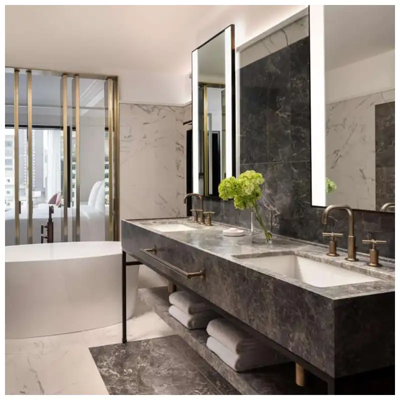 Hotel Inspired Bathroom Vanity Design For Guestrooms And Premium Residences