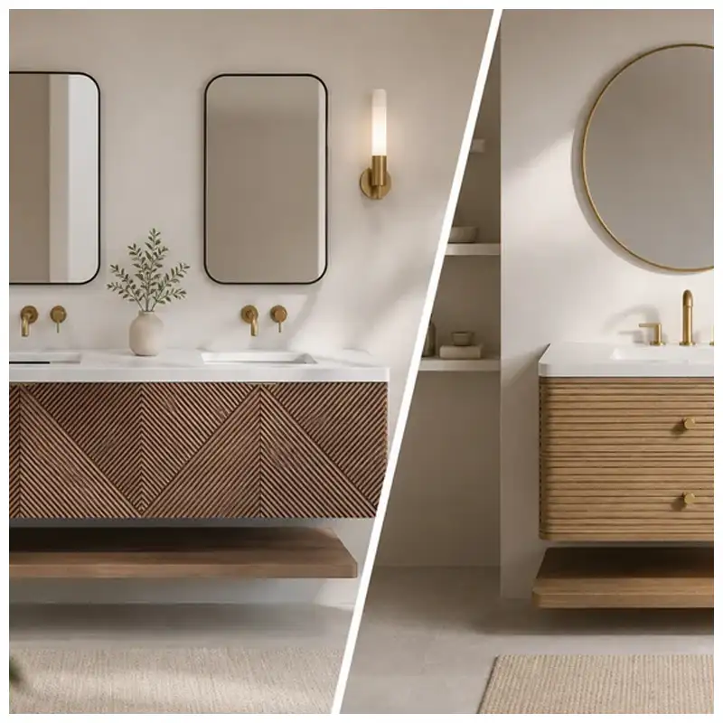 Double Vanity Vs Two Single Vanities For Hotel Suites And Primary Bathrooms