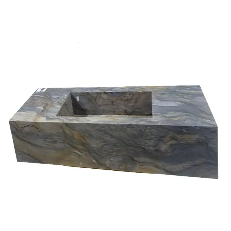 Fusion Blue Quartzite Integrated Basins