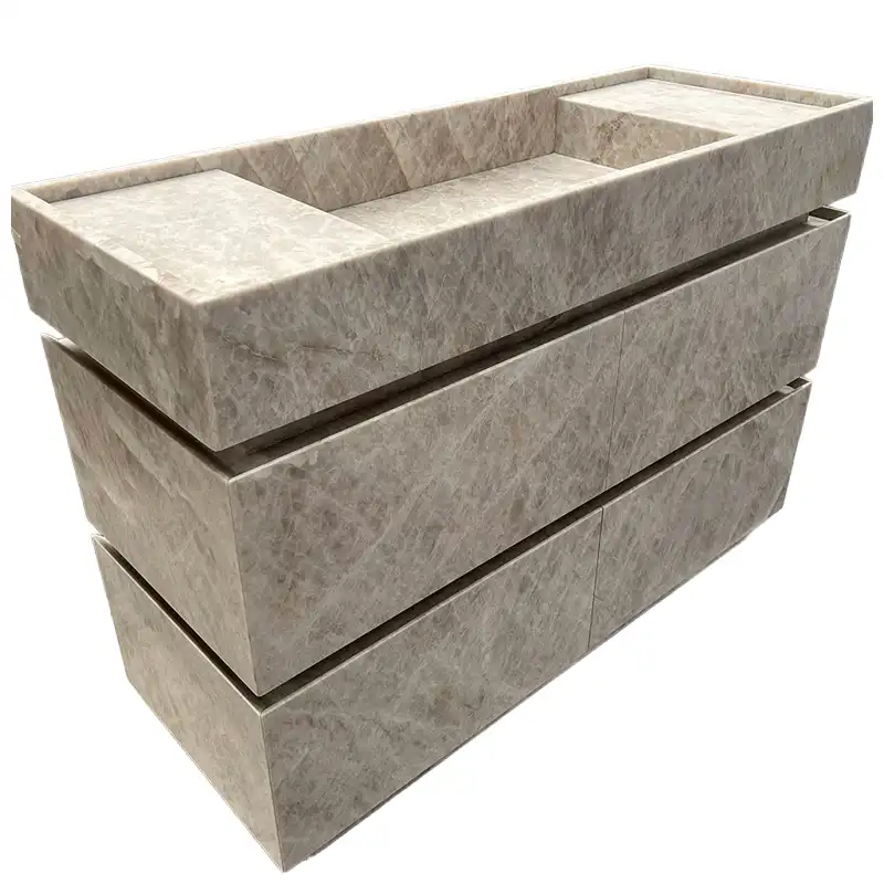 Taj Mahal Quartzite Vanity Units