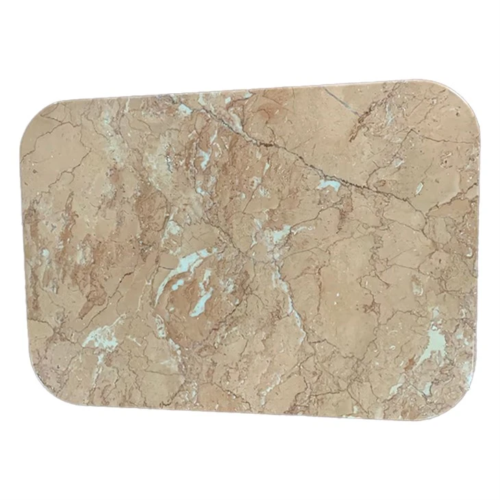 Pink Marble Coffee Table