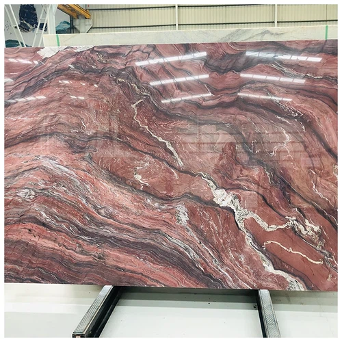 Red Fusion Exotic Quartzite Slab Red Fusion Exotic Quartzite Slab