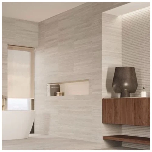 Ivory White Travertine Luxury Bathroom Floor and Wall Ivory White Travertine Luxury Bathroom Floor and Wall