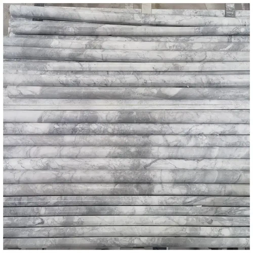 Super White Quartzite Fluted Trim Tiles Super White Quartzite Fluted Trim Tiles