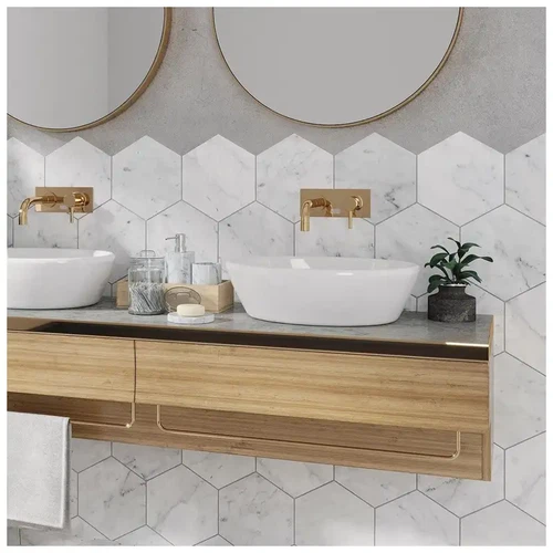 Timeless 8 Carrara Marble Hexagon Tiles For Luxury Floors And Walls Timeless 8 Carrara Marble Hexagon Tiles For Luxury Floors And Walls