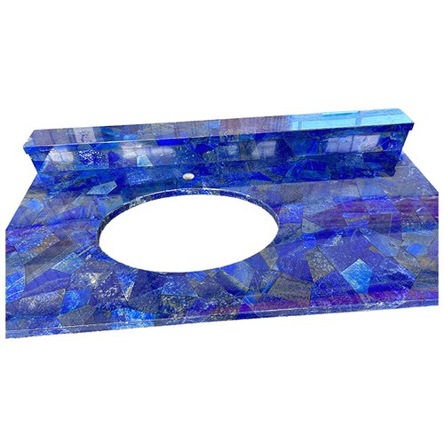 Lapis Lazuli Blue Gemstone Vanity Tops Lapis Lazuli Blue Gemstone Vanity Tops