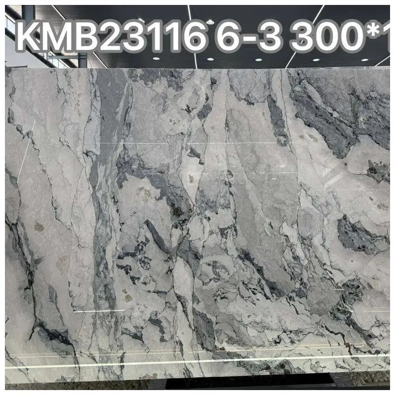 White Camouflage Marble Full Slab White Camouflage Marble Full Slab