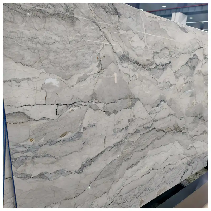 White Camouflage Marble Slab White Camouflage Marble Slab