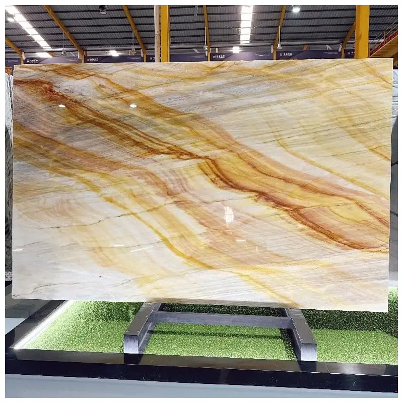 Giallo Macaubas Yellow Quartzite Slabs Giallo Macaubas Yellow Quartzite Slabs