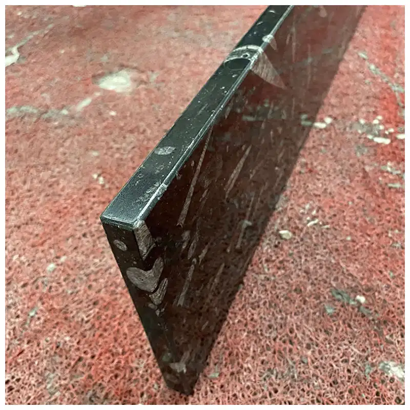 Fossil Black Marble Cut-to-Size Tiles Fossil Black Marble Cut-to-Size Tiles