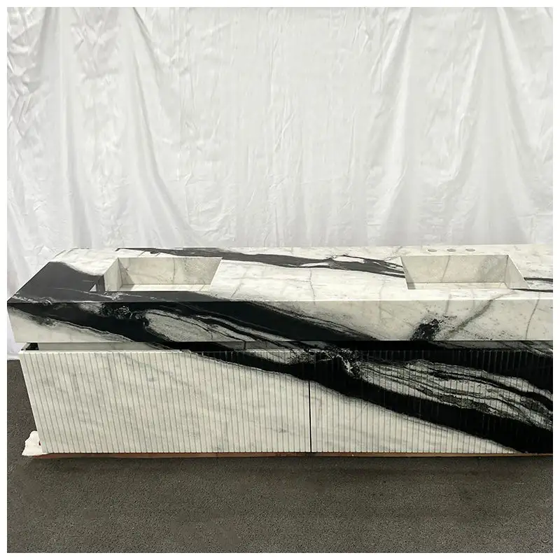 Scandalous Quartzite Integrated Bathroom Countertops Scandalous Quartzite Integrated Bathroom Countertops