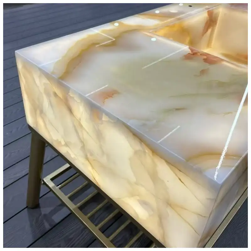White Onyx Integrated Basins White Onyx Integrated Basins