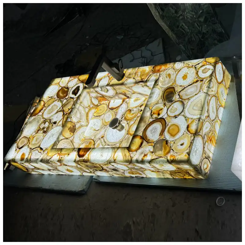 Brown Agate Bathroom Vanity Sinks Brown Agate Bathroom Vanity Sinks