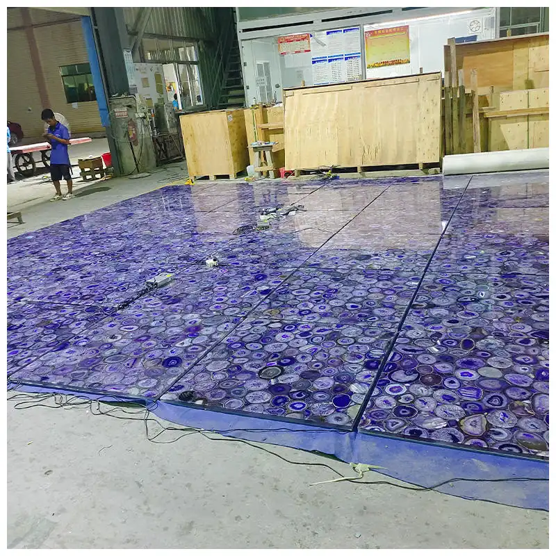 Purple Agate Floor Tile Purple Agate Floor Tile