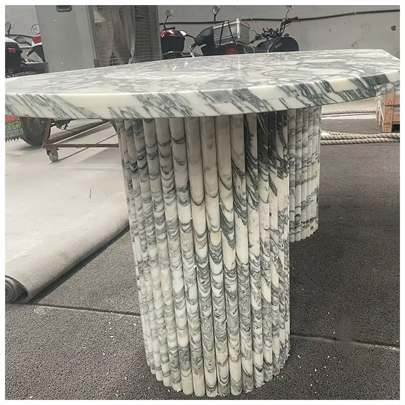 Arabescato Marble Dining Table Arabescato Marble Dining Table
