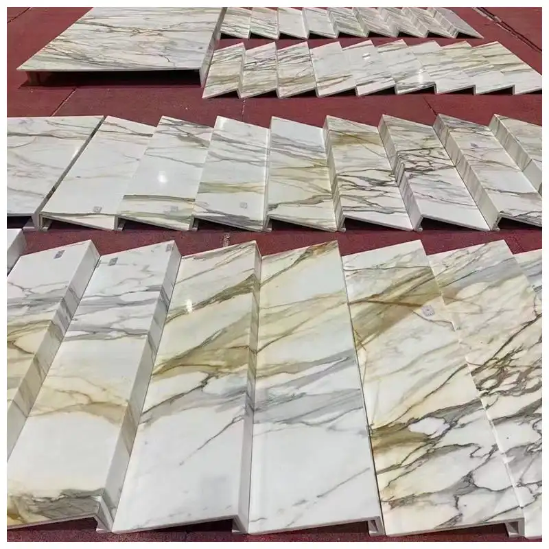 Calacatta Golden Marble Stair Suitcases Calacatta Golden Marble Stair Suitcases