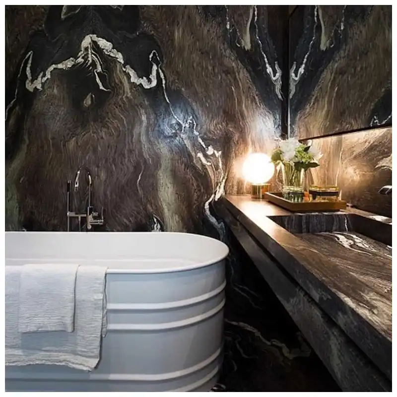 Cipollino Ondulato Rosso Marble Bathroom Wall Designs Cipollino Ondulato Rosso Marble Bathroom Wall Designs