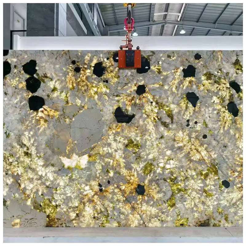Alaska White Brazilian Granite Slab Alaska White Brazilian Granite Slab