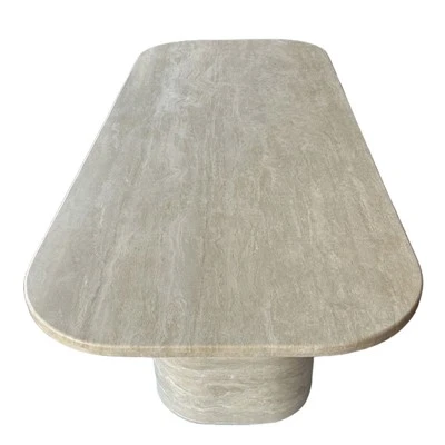 Beige Travertine Dining Tables