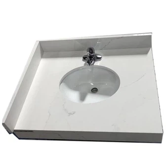 Calacatta Quartz Vanity Countertops
