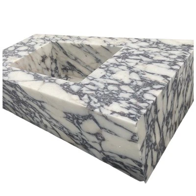 Calacatta Violetta Marble Sinks