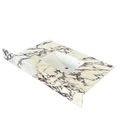 Calacatta Violetta Marble Vanity Tops
