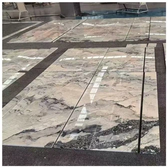 White Camouflage Marble