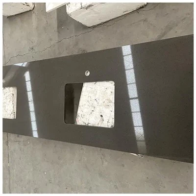 Grey Sparkle Quartz Countertops