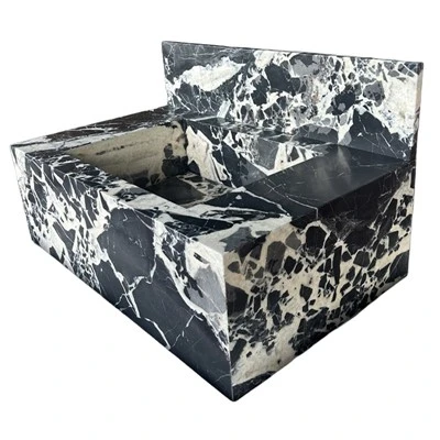 Noir Grand Antique Marble Vanity Sinks