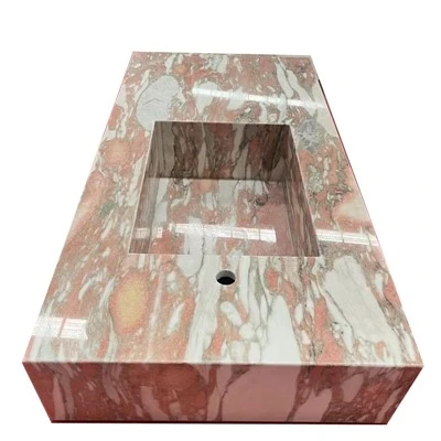 Norwegian Pink Marble Basins