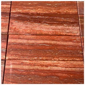 Red Travertine Tile