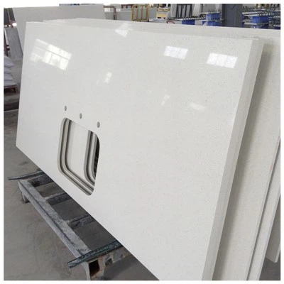 Snow White Quartz Countertops
