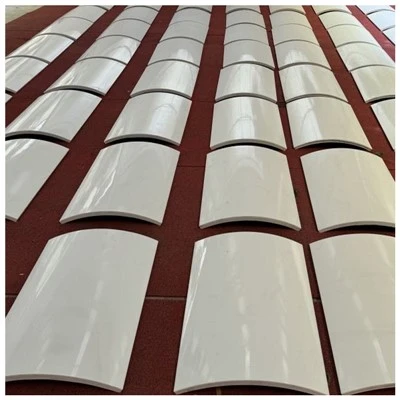 Thassos Marble Curved Tiles