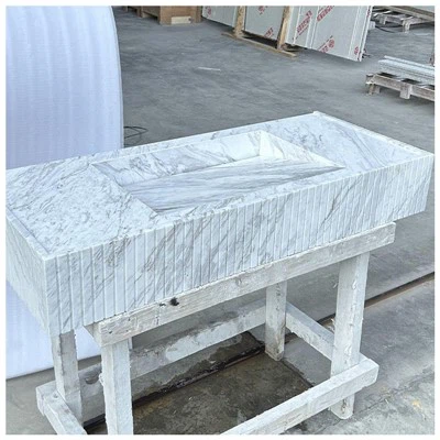 Volakas Marble Bathroom Sink